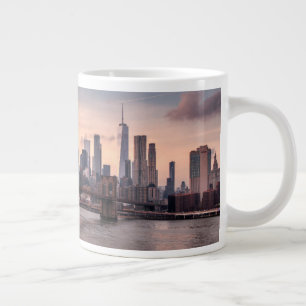 Grande Tasse Brooklyn Bridge et Lower Manhattan