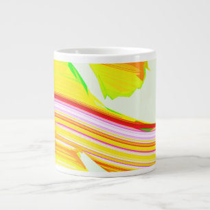 Grande Tasse Brosse arc-en-ciel
