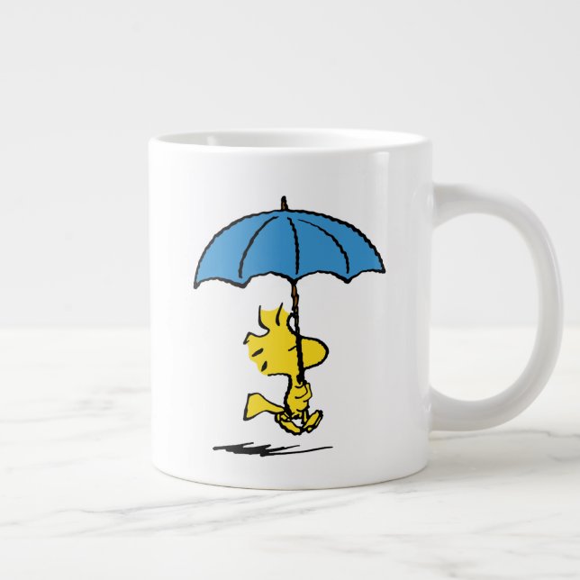 Grande Tasse cacahuètes | Parapluie bleu Woodstock (Droite)