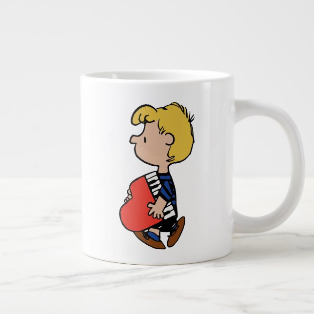 Grande Tasse cacahuètes | Piano de voyage Schroeder (Droite)