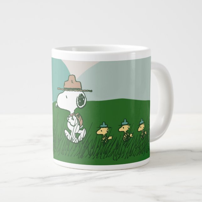 Grande Tasse cacahuètes | Snoopy Leader du Pack (Devant droit)