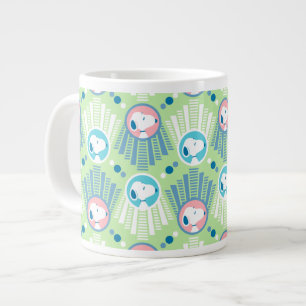 Grande Tasse cacahuètes   Snoopy Mint Green Deco Dreams Motif