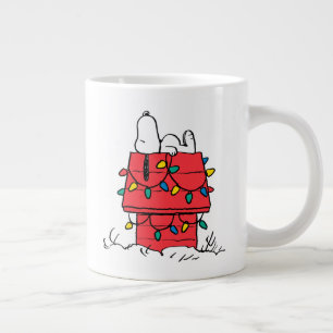 Grande Tasse cacahuètes Snoopy's Dog House With Lights