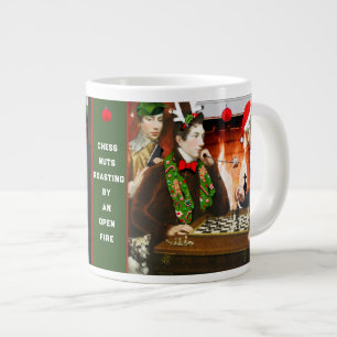Grande Tasse Cadeau de vacances pour joueur d'échecs Géant Tass