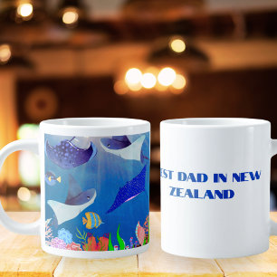 GRANDE TASSE CADEAU DU MEILLEUR KIWI NOUVELLE-ZÉLANDE PÈRE
