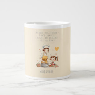 Grande Tasse Cadeau pour Maman, Chaque jour avec Maman, Meilleu