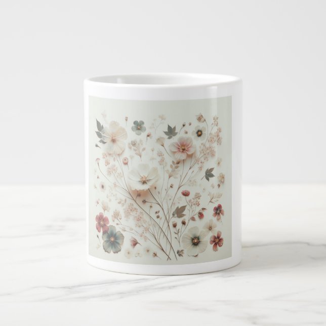 Grande Tasse Cafetière, cacao chaud (Devant)