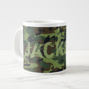 Grande Tasse Camo Personnalisé