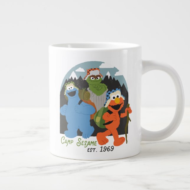 Grande Tasse Camp Sesame Street EST. 1969 (Droite)