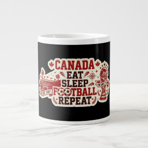 Grande Tasse Canada Coupe du Monde 2026 : La Scène de Football 