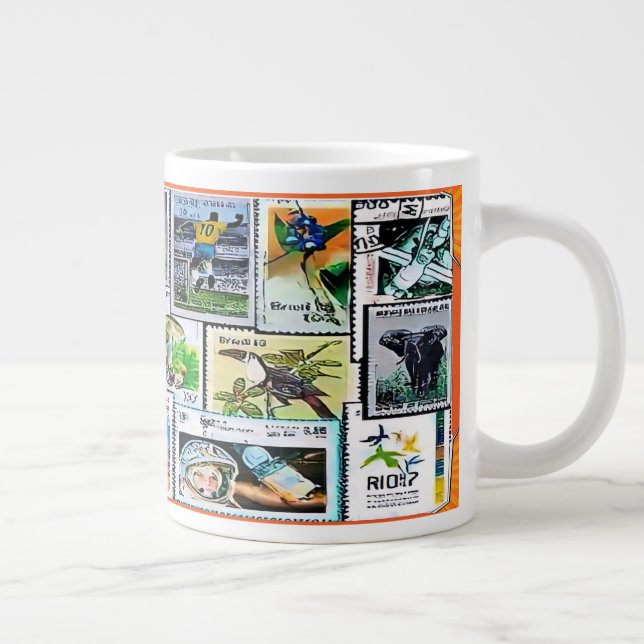 Grande Tasse Caneca  de porcelana extra (Droite)