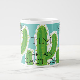 Grande Tasse "Captain Cactus" - Un Jumbo spécial