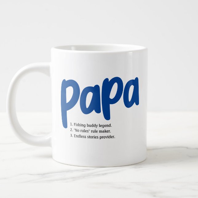 Grande Tasse Caractéristiques de la Fête des pères Best Grand P (Gauche)