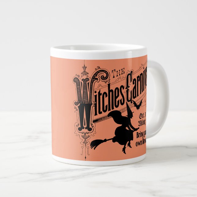 Grande Tasse Carnaval de sorcières pour Halloween (Devant droit)