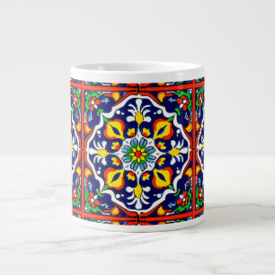 Grande Tasse Carrelage Talavera Mexicaine No 3