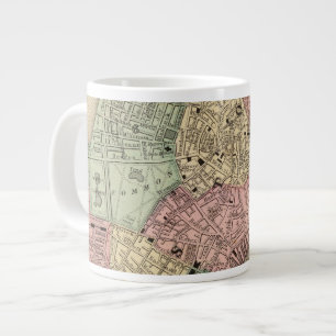Grande Tasse Carte de Boston par Mitchell