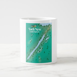Grande Tasse Carte de voyage Loch Ness Scottish Highlands