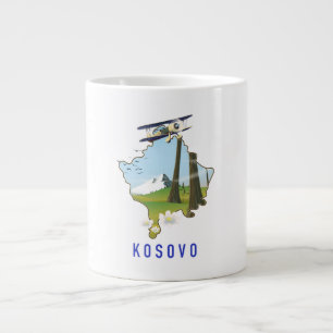 Grande Tasse carte du Kosovo