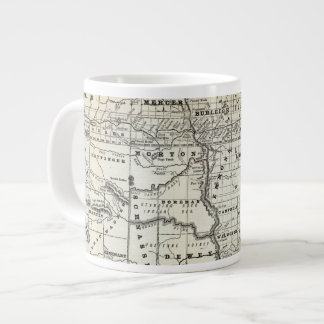Grande Tasse Carte exacte du Dakota