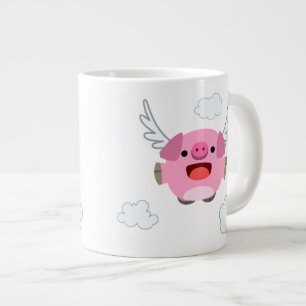 Grande Tasse Cartogramme volant mignon