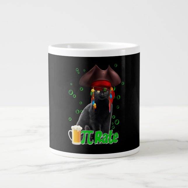 Grande Tasse Cat lovers | Pi Day Cat (Devant)