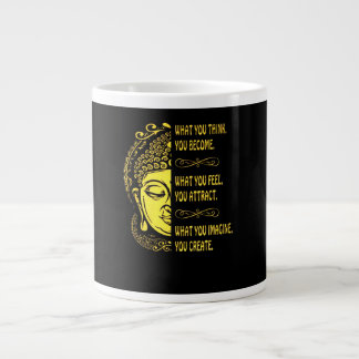Grande Tasse Ce Que Vous Pensez. Tu Deviens. Ce Que Vous Ressen