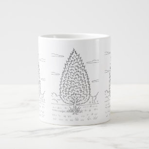 Grande Tasse Cèdre rouge oriental - Juniperus virginiana - auto