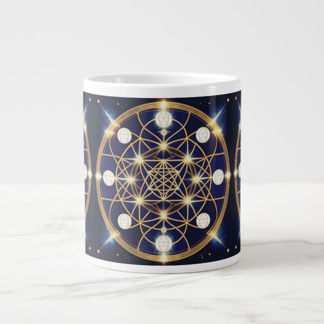 Grande Tasse Celestial Harmony – The Light Within the Grid (Devant)