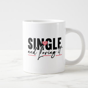 Grande Tasse Célibataire et l'adorant