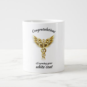 Grande Tasse Cérémonie du manteau blanc Gold Médicale