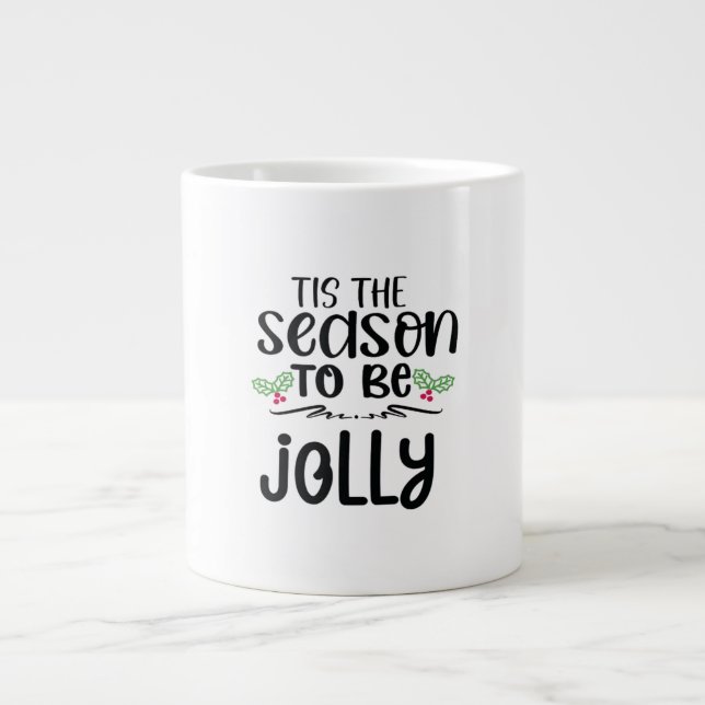 Grande Tasse C'est la saison pour être prudent Célébration du N (Devant)