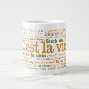 Grande Tasse C'est La Vie