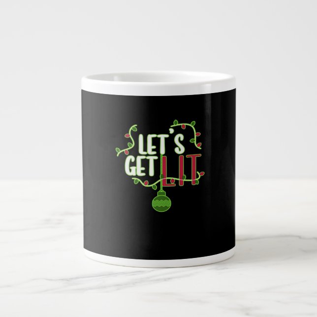 Grande Tasse C'est Noël - Laissons tomber le classique (Devant)