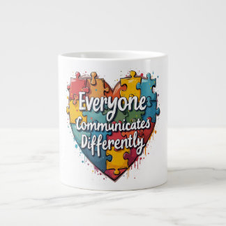 Grande Tasse Chacun communique différemment