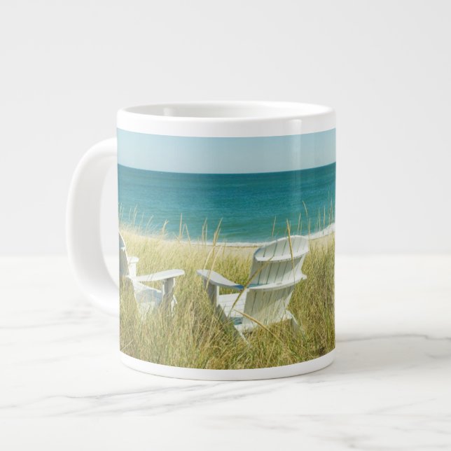 Grande Tasse Chaises Adirondack dans les Dunes (Devant gauche)