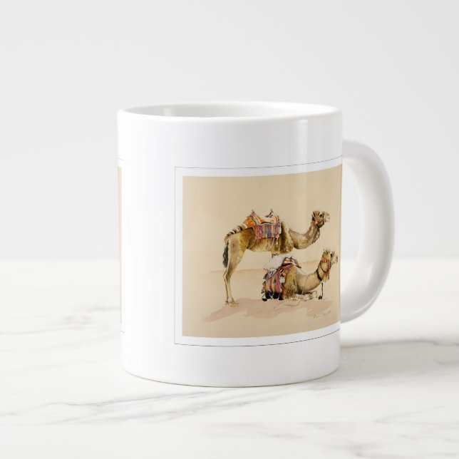 Grande Tasse Chameaux de PETRA 2007 (Devant droit)