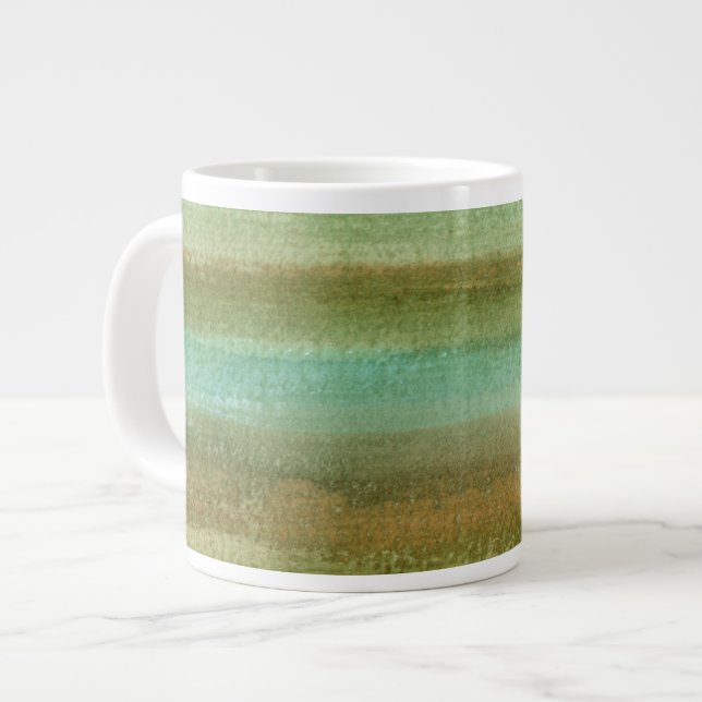 Grande Tasse Champs au printemps I (Devant gauche)