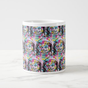 Grande Tasse Chat astronaute