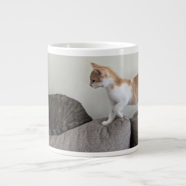 Grande Tasse Chat et chaton (Devant)