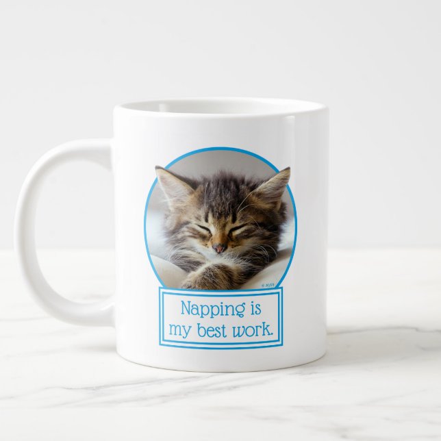 Grande Tasse Chaton dormant (Gauche)