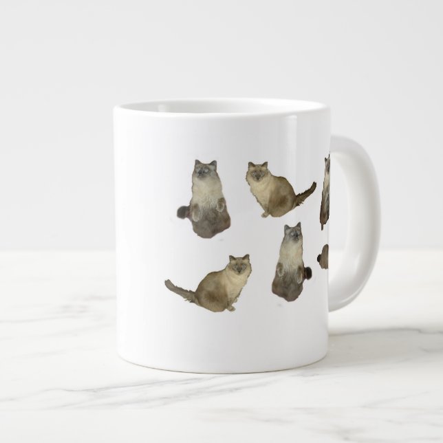 Grande Tasse Chats Birman (Devant droit)