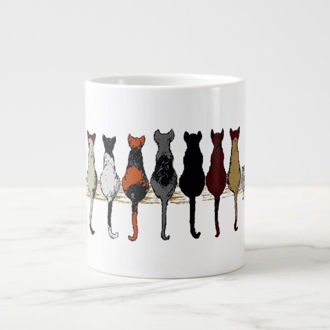 Grande Tasse Chats, chats, chats et chaton (Devant)