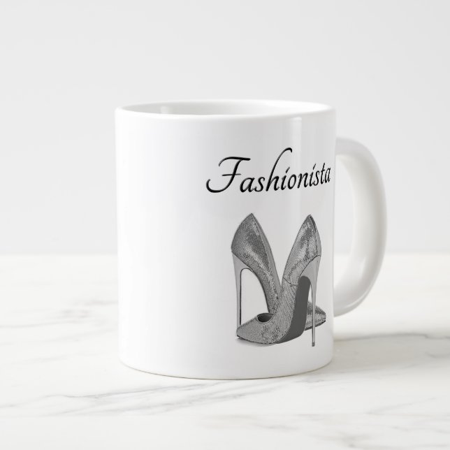 Grande Tasse Chaussures de talon haute fashionista (Devant droit)