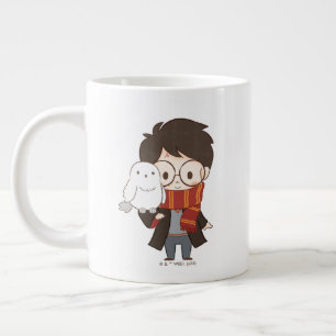 Grande Tasse Chibi HARRY POTTER™ & Hedwig