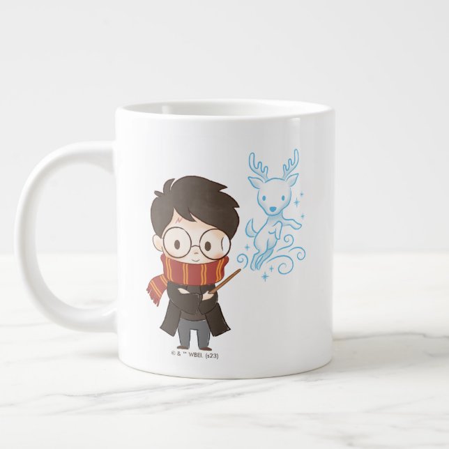 Grande Tasse Chibi HARRY POTTER™ Patronus (Gauche)