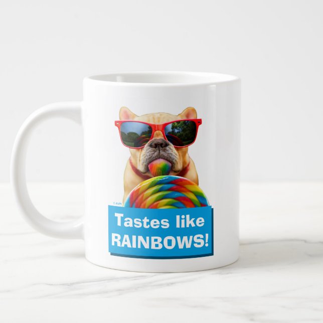 Grande Tasse Chien avec la grosse sucette (Gauche)