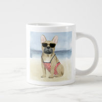 Chien chaud | Chiot En Lunettes De Soleil À La Pla