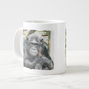 GRANDE TASSE CHIMPANZÉS CUITS