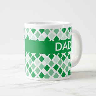 Grande Tasse Choisir n'importe quel Motif de carreau Arlequin c