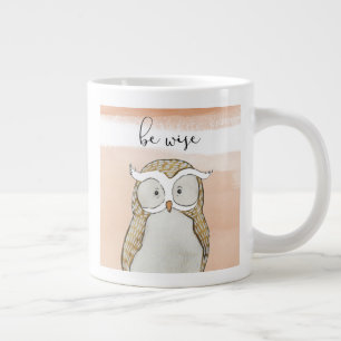 Grande Tasse Chouette des Cuddlies  Soyez sages